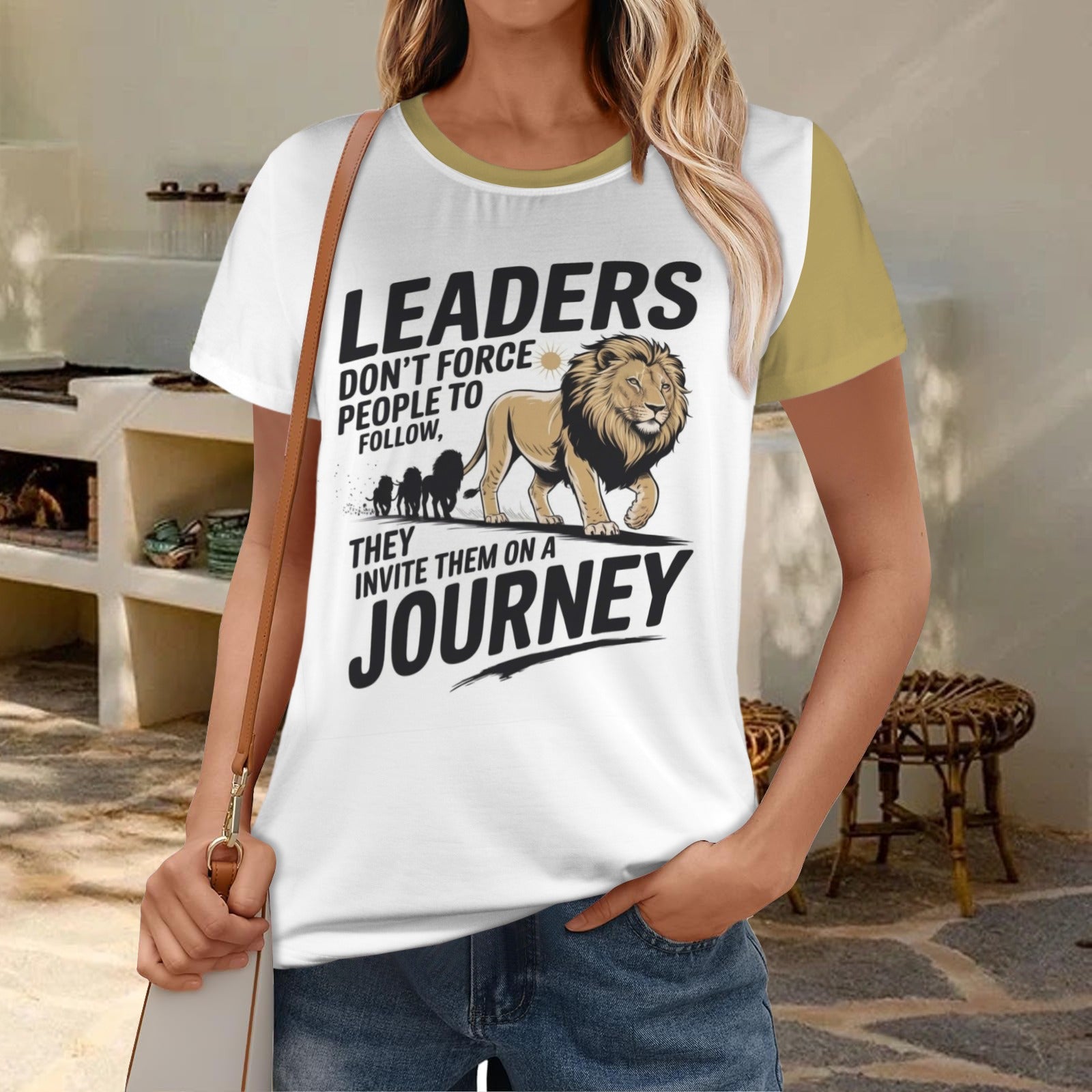 Women's Crewneck Short Sleeve T Shirt