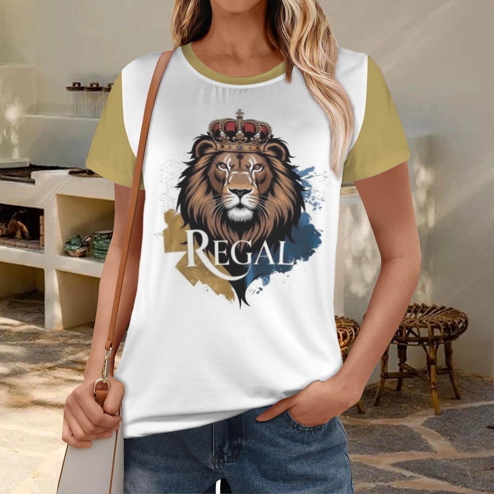 Women's Crewneck Short Sleeve T Shirt