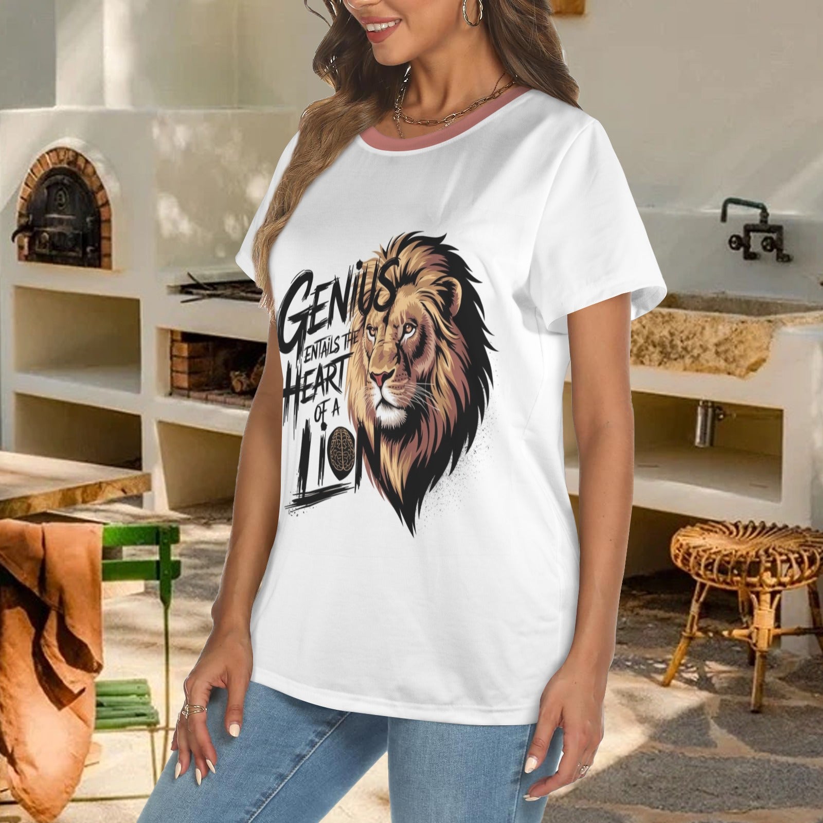 Women's Crewneck Short Sleeve T Shirt