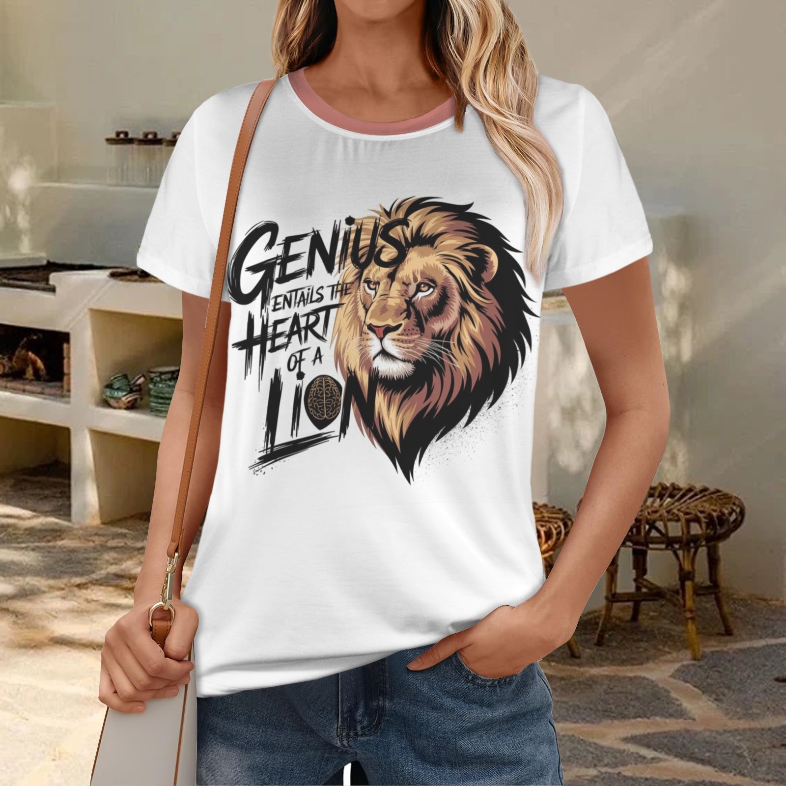 Women's Crewneck Short Sleeve T Shirt