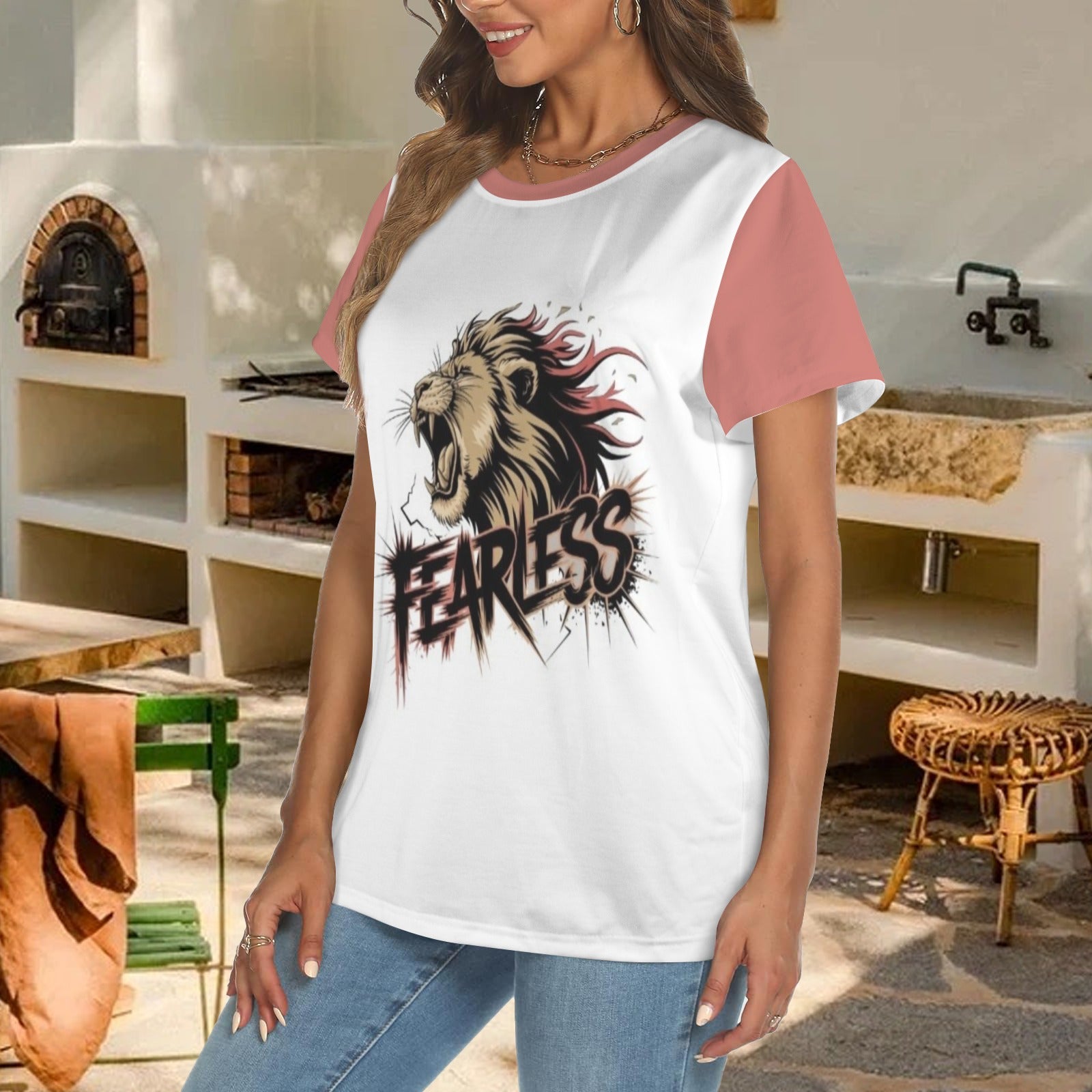 Women's Crewneck Short Sleeve T Shirt