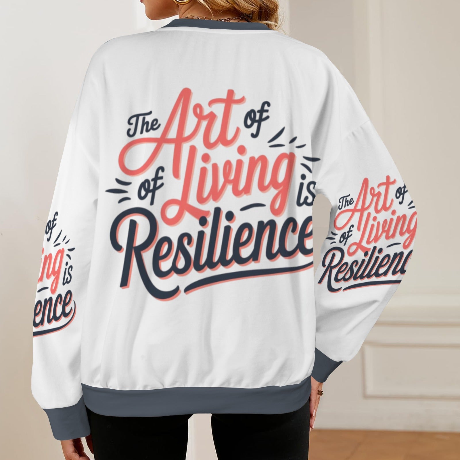 Women's Oversized Crew Neck Pullover Hoodies