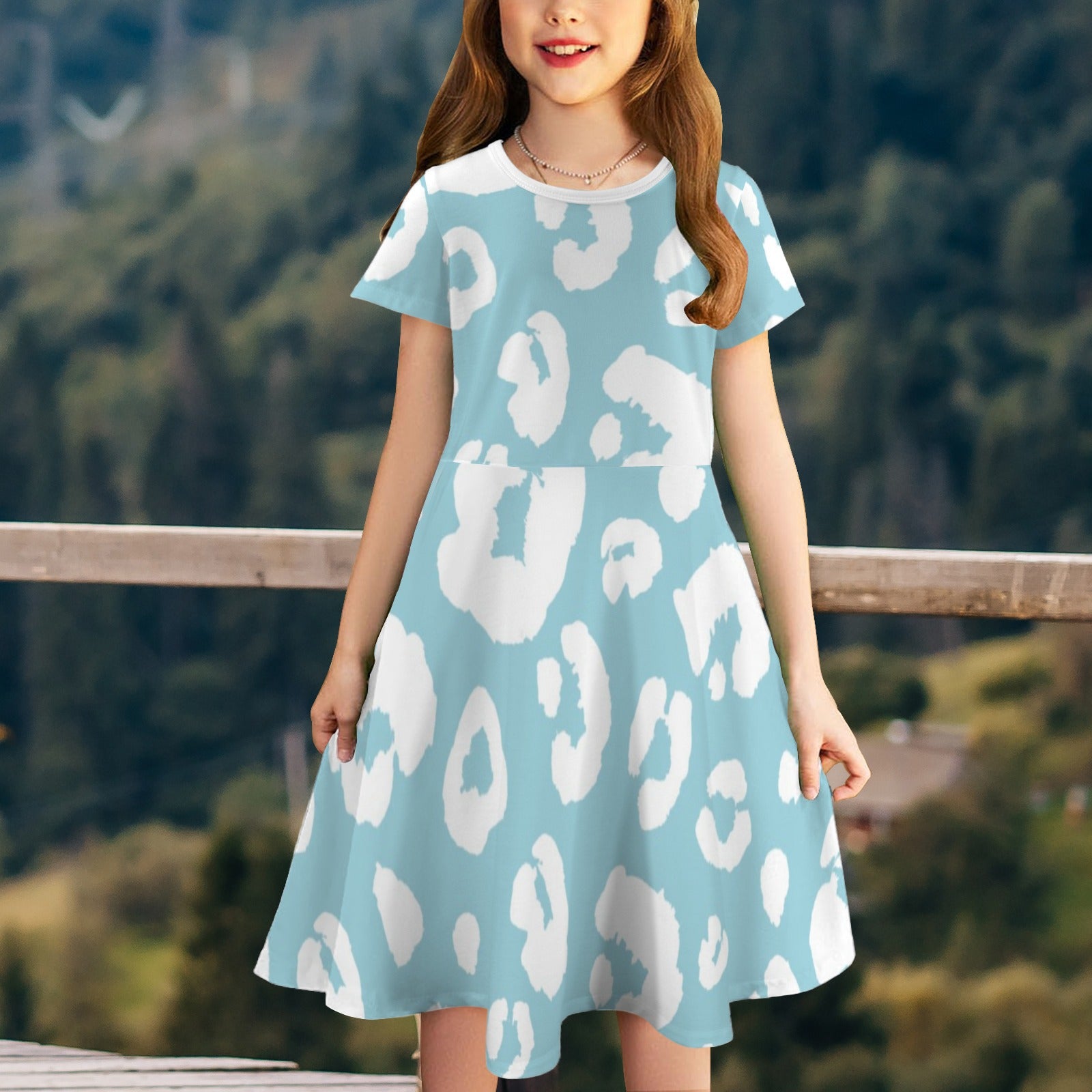 V-neck Cami Girls Dress